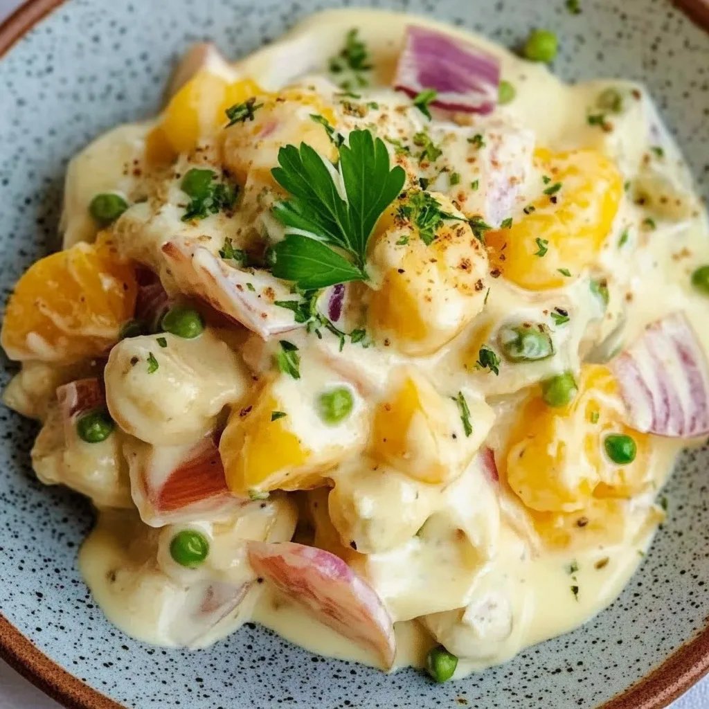 Kartoffelsalat mit Mayonnaise