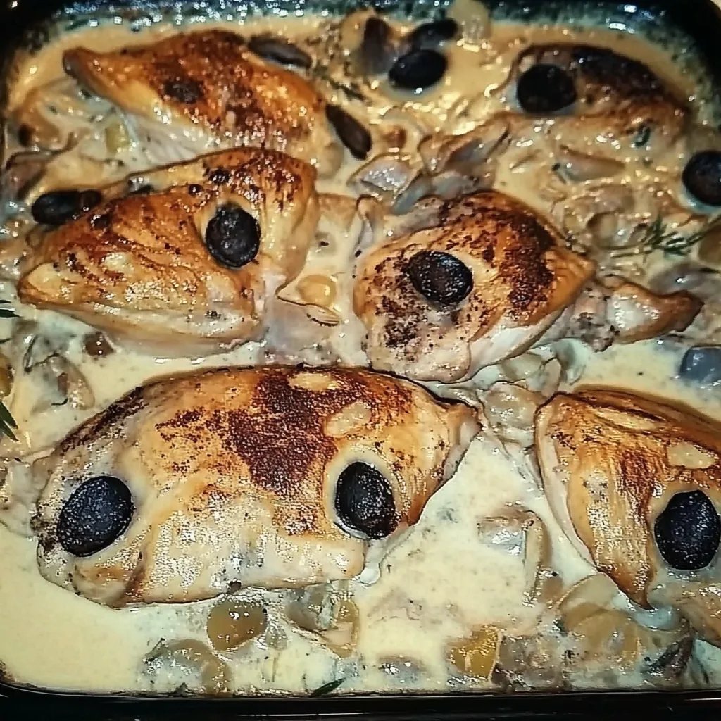 Medaillons in Pilzrahmsosse