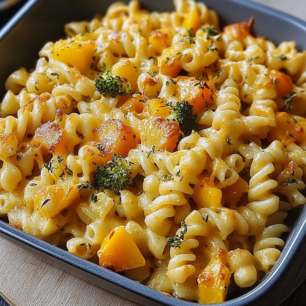 Einfacher Gemüse-Nudel-Auflauf