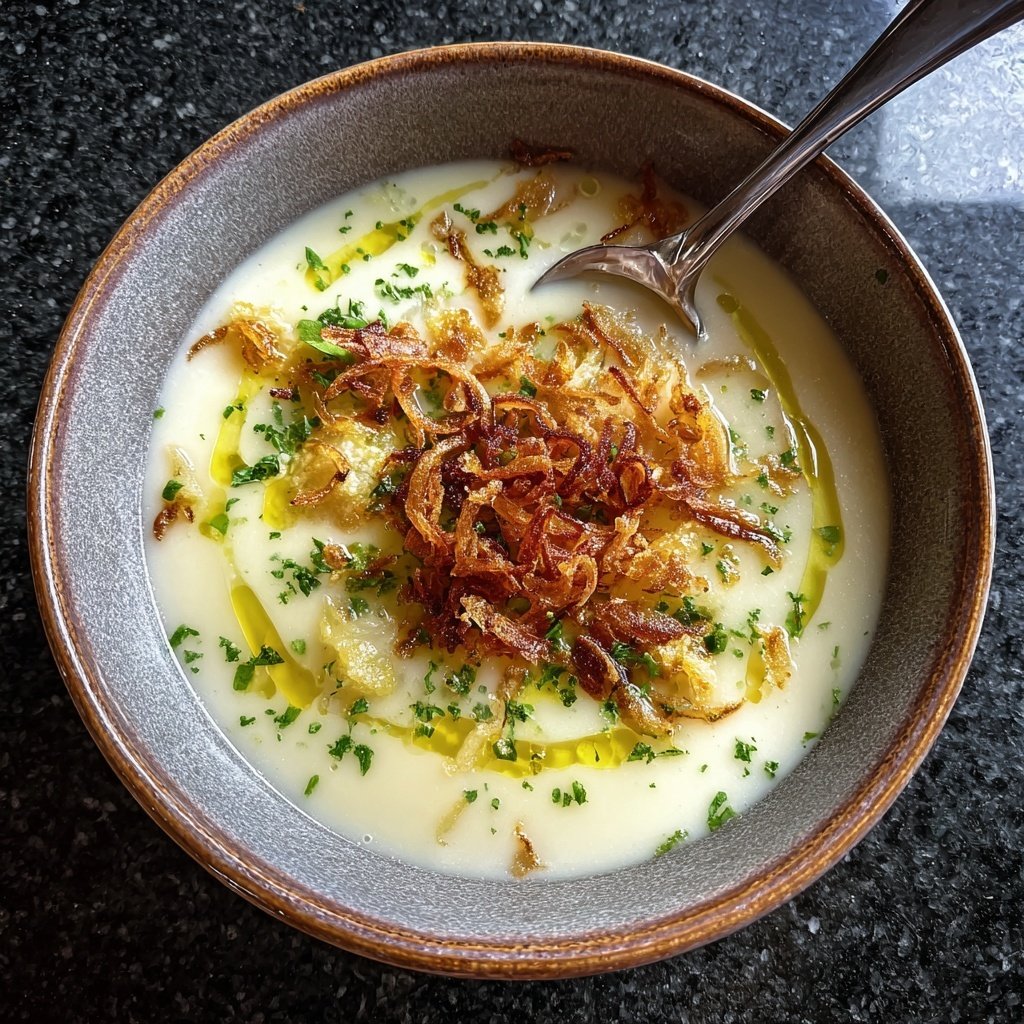 Blumenkohl Suppe Mit Kartoffeln