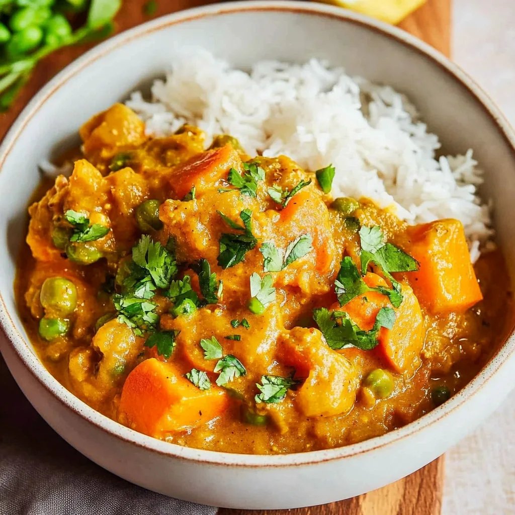 Veganes Butternusskürbis-Curry