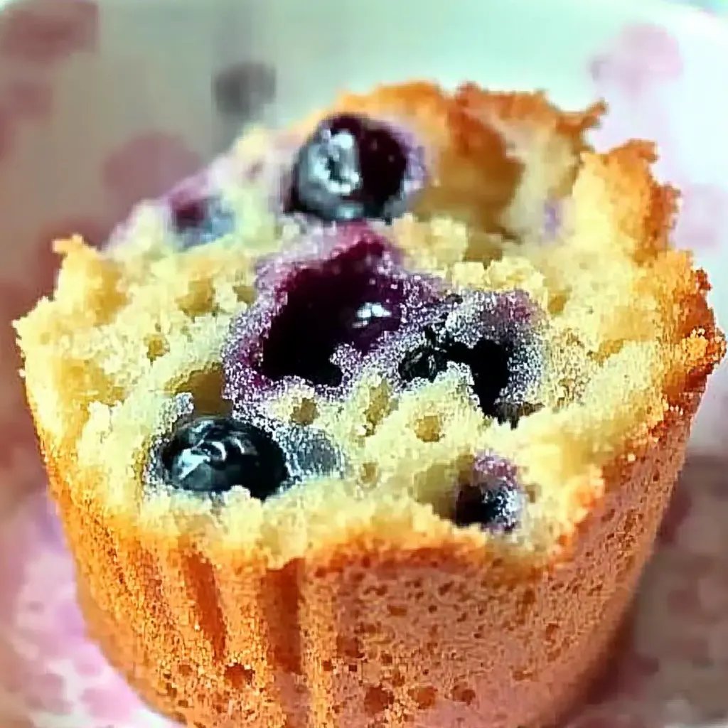 Blaubeermuffins nach Bäckereiart