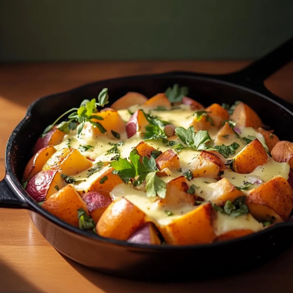 Süßkartoffelpfanne