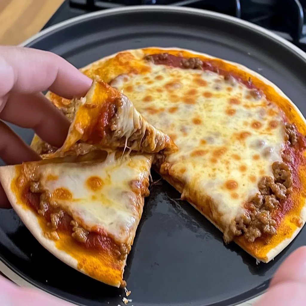 Einfache hausgemachte Pizza - Schnell und lecker!