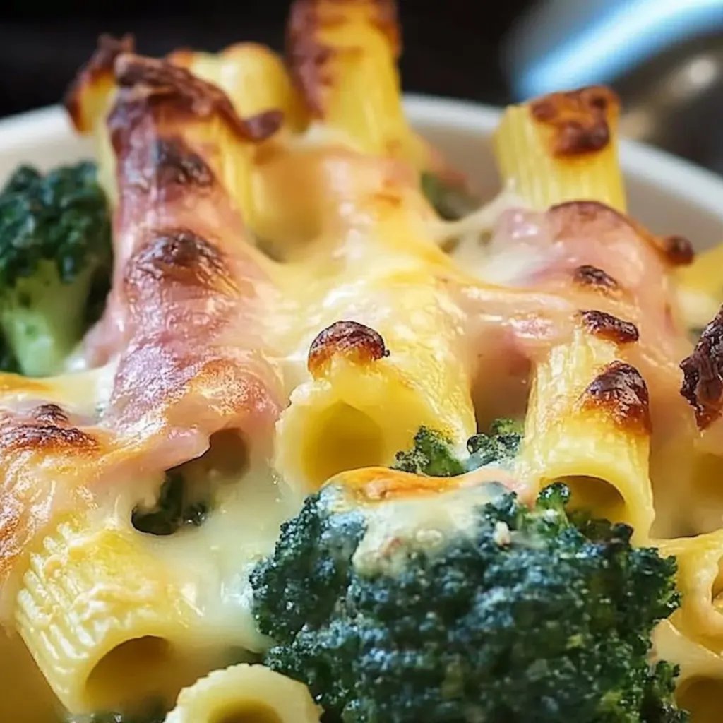 Schinken-Brokkoli-Nudeln